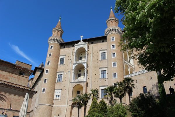 Facciata-dei-Torricini-Palazzo-Ducale-di-Urbino