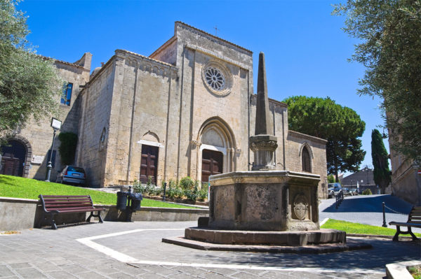 Church of St. Francesco. Tarquinia. Lazio. Italy.